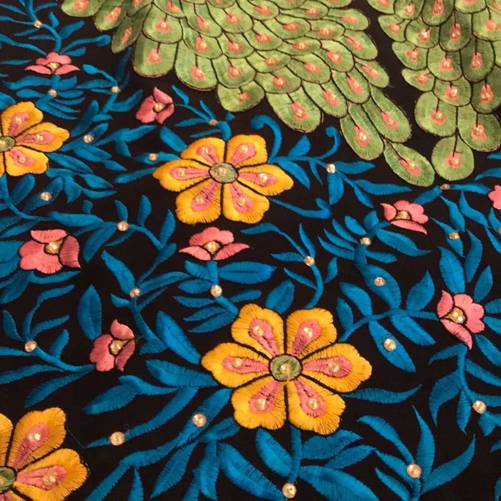 Stoned and Embroidered Dress - Picture 8 of 12